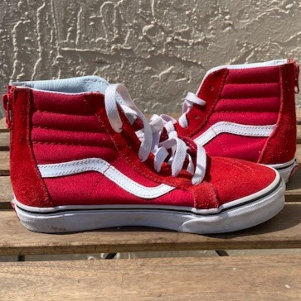 Red Vans Hightop